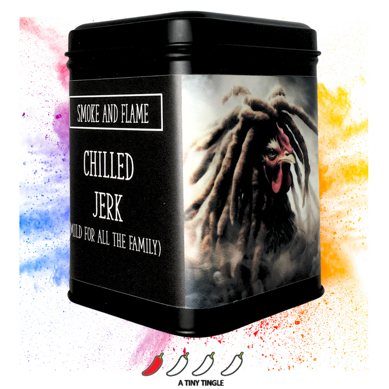 Chilled Jerk Chicken Spice Blend BBQ barbecue Dry Rub Marinade - Smoke and Flame