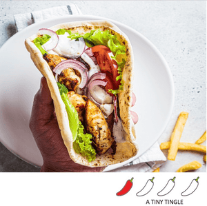 Greek Souvlaki Chicken Gyro