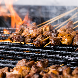 Nepalese Food: Sekuwa Kebabs