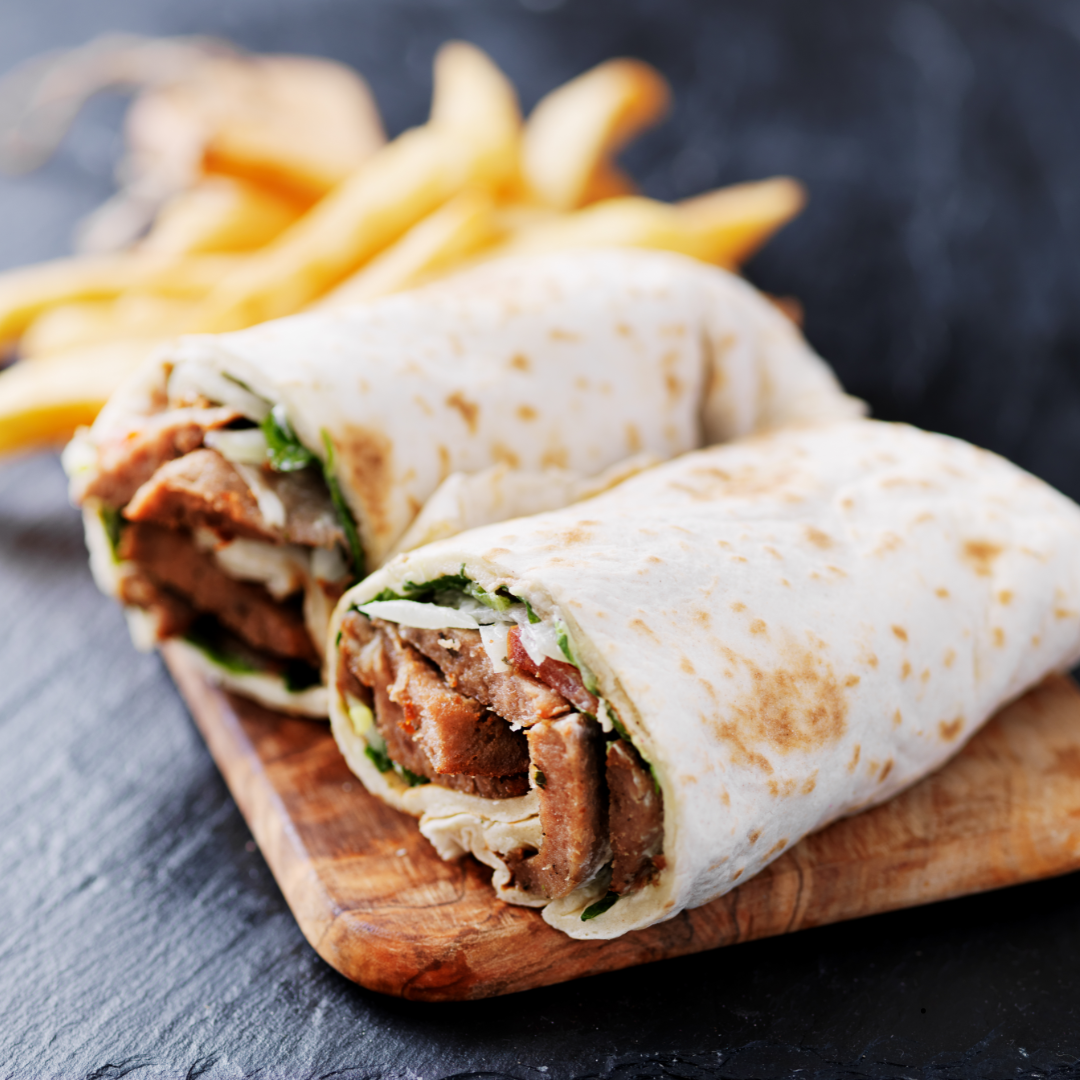 Greek Souvlaki Chicken Gyro